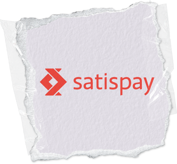 logo satispay, cliente di beSharp