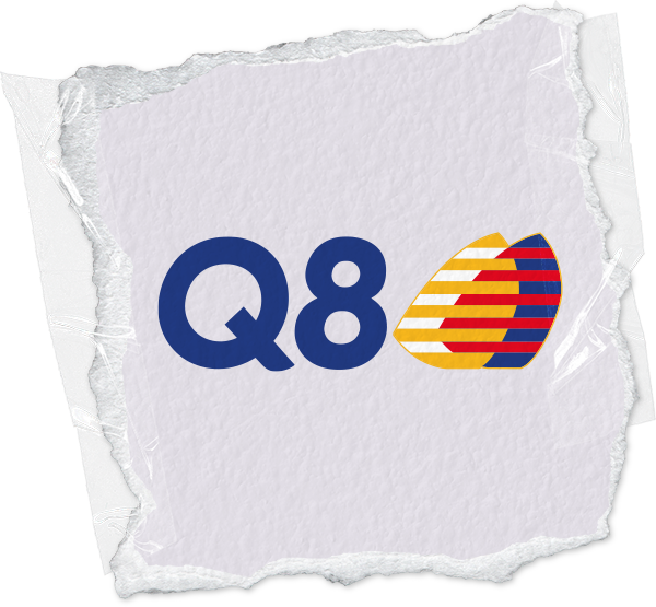 logo Q8, cliente di beSharp